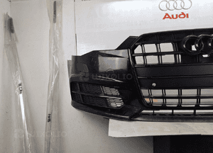 Zderzak audi S6 A6 s-line plus C7 4G 4G0 lift 2015-2018 grill black line 5