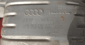 AUDI A6 C6 2.7TDI TŁUMIK KOŃCOWY KOMPLETNY ORYGINALNY ZDROWY 13