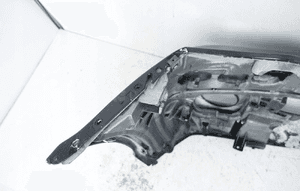Zderzak przód przedni mercedes c W203 lift 04- A2038853025 6
