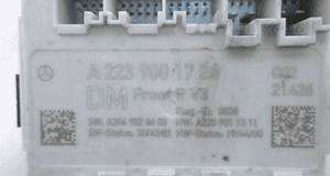 Moduł sterownik komfortu drzwi mercedes s W223 V223 2020- A2239001726 5