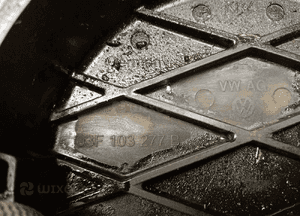 Osłona obudowa rozrządu Audi A4 B8 A5 2.0 TFSI 03F103277B 4