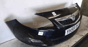 Zderzak przód przedni opel astra j 4 iv Z22C czarny halogeny do malowania ! 2