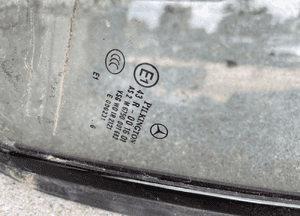 mercedes CL 216 szyba trojkąt bok tył podnośnik szyby tylny 3