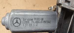 Mechanizm podnośnik szyby prawy tył Mercedes E-Klasa W211 A2118202442 A2117300246 4