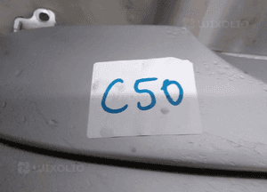 Zderzak tył tylny citroen C3 ezrc srebrny hb 2