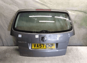 Klapa tył tylna bagażnika vw volkswagen touran LA7T szary wgniot !! 2