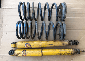 Amortyzatory Monroe sprężyny przednie Range Rover P38 1