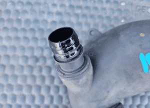 Rura 8E0129615 Waz Przewod Turbo Powietrza Odma Krociec 1.9 TDI Audi A4 B6 VW 3