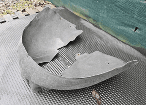 Nadkole Lewe Prawe Przod Przednie Chlapacz Praciane Materiał Oslona AUDI A4 B6 B7 Sedan Kombi 31