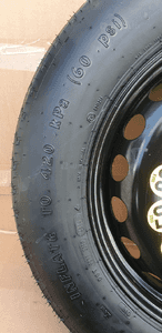 Koło zapasowe dojazdówka zapas T165/90D19 R16 Mercedes GL X166 W166 A1644000102 11
