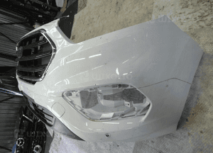 Ford custom lift cały z chromowym grilem zderzak przód przedni 3