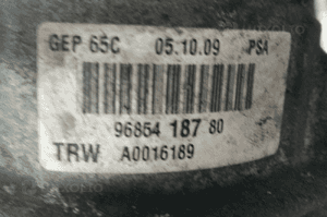 Citroen C4 Picasso pompa wspomagania kierownicy 9684252580 9685418780 9684040280 9685418680 9673535980 8