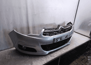 Zderzak przód przedni citreon C4 Gen.2 2 ii B7 ezrc srebrny halogeny 2