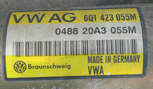 VW Polo Fox Seat Ibiza Fabia maglownica przekladnia kierownicza 5Z1423051B 6Q1423051 BQ AF    6Q1423055AA  02-08 7