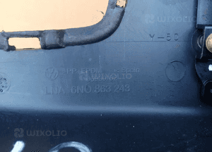 Tunel środkowy osłona tunelu VW Polo 6N2 6N0863243 7