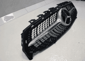 Mercedes cla W118 A118 grill atrapa wlot czarny 5