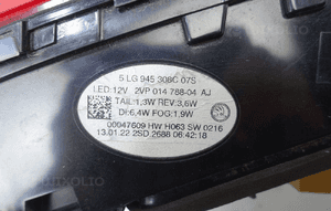 Lampa prawy tył prawa tylna skoda enyaq 5LG 7