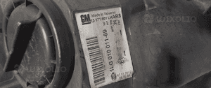 Przod przednia lampa lewa opel astra j 6