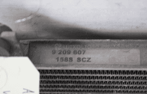 Chłodnica klimatyzacji OPEL AGILA A WAGON R 1.0; 1.2; 1.3 benz  9209607 2