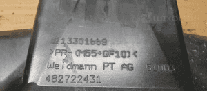Kierownica wlot powietrza Opel Zafira C 13301669 5