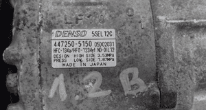 KOMPRESOR SPRĘŻARKA PEUGEOT 1.2 B 9828684880 3