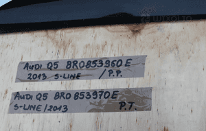 Listwa drzwi prawy przód audi Q5 8R SQ5 8R0853960E eu 2013 8