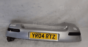 Zderzak tył tylny do toyota yaris i 1 hb 199 srebrny 1
