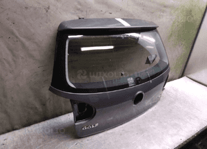 Klapa tył tylna bagażnika vw volkswagen golf 5 v hb LA7T szara 2