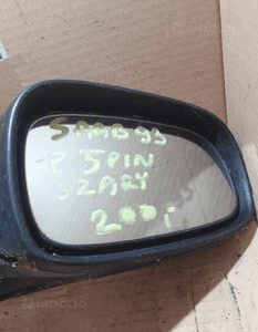 LUSTERKO  PRAWA PRAWE  PRAWY  SZARY SZARE  5 PIN SAAB 93 2