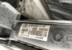 mercedes B 245 belka zderzaka chłodnice cdi woda  klima cooler 6