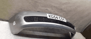 ^ ZDERZAK PRZÓD PRZEDNI DO NISSAN ALMERA N16 LIFT FL KL0K SREBRNY 4