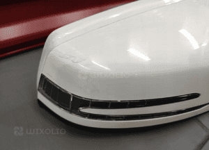 Mercedes c-klasa W204 lift lusterko lewe 7 pin kolor 149 oryginał b.ładne 6