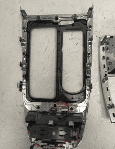 Jaguar xj X351 panel dekor ramka osłona biegów ramka radia oryginał 6