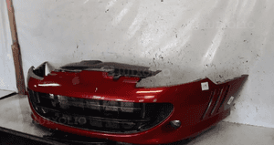Zderzak przód przedni peugeot 407 coupe spryskiwacze lamp xenon ekqd bordo bordowy halogeny 2