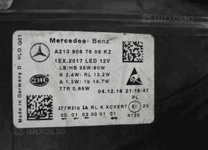 Mercedes 213 A213 multibaem lampa przednia prawa 13
