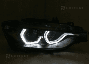 Lampy reflektory do bmw F30, F31 od 2015 do 2018 do jazdy dziennej led drl 4