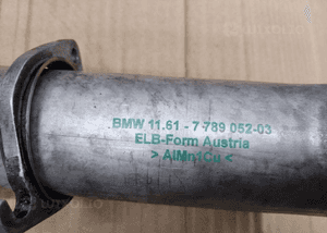 BMW 5 E60 E61 3.0 D 3.0D rura waz powietrza 2