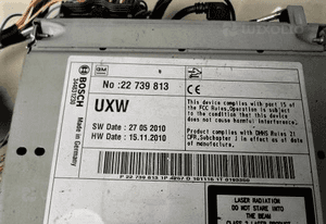 OPEL INSIGNIA RADIO NAVIGACJA 22739813 UXW 3
