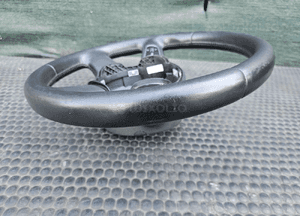 Kierownica Czarna Skóra Multifunkcja Air Bag Poduszka Wtyczka AUDI A4 B8 A5 A6 19