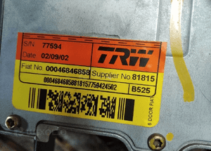 Fiat Stilo 06 wspomaganie kierownicy kolumna kierownicza 46846858  B525 51723101 2