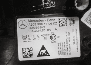 Lampa przednia przód prawa mercedes c-klasa W205 lift full led 2018- 20