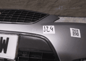 Zderzak przód przedni ford mondeo MK.4 4 iv H8 błękitny szary halogeny 2
