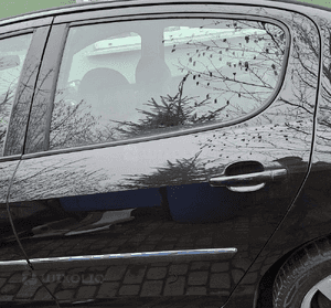 Peugeot 407 sedan  drzwi tył tylne prawe  lewe  EXLD 3