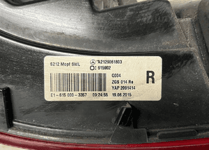 Lampa prawa tylna tył mercedes W212 A2129061803 8