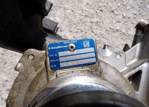 Turbosprężarka jeep compass fiat doblo 500X 1.6 multijet 55266228 3