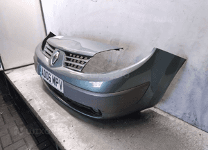 Zderzak przód przedni do renault scenic ii 2 TED97 zielony halogeny 4