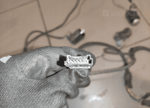 MERCEDES CLK W209 WIĄZKA PDC PARKOWANIA 6PIN ORYGINAŁ SPRAWNE 3