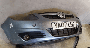 Zderzak przód przedni do opel corsa d Z163 szary halogeny 4