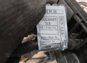 Wiązka instalacja silnika BMW E39 2.5i 7503592 7503591 1439189 8
