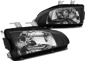 Lampy HONDA CIVIC V 92-95R 2/3/4D DEPO JDM BLACK